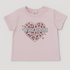 Casual Round Neck Pink Tshirt